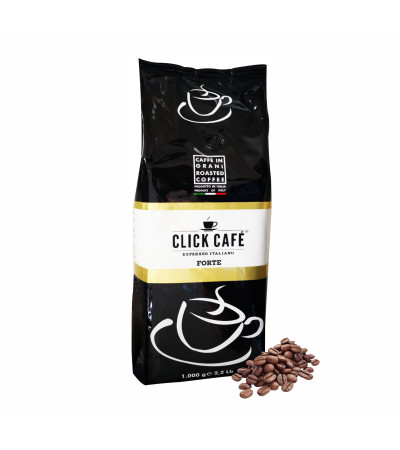 Caffè in Grani Click Café Miscela Forte Sacchetto da 1 Kg