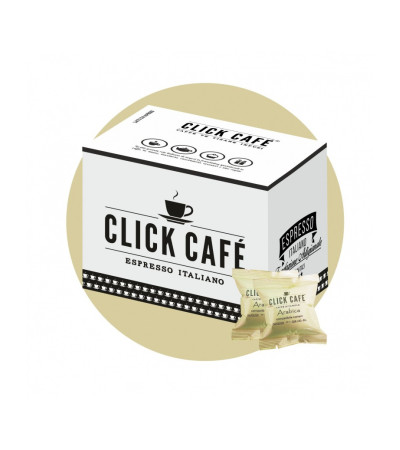 100 Capsule Uno System Click Café Delicato