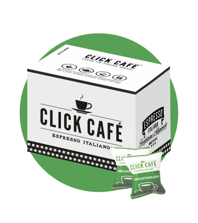 100 Capsule A Modo Mio Click Café Decaffeinato