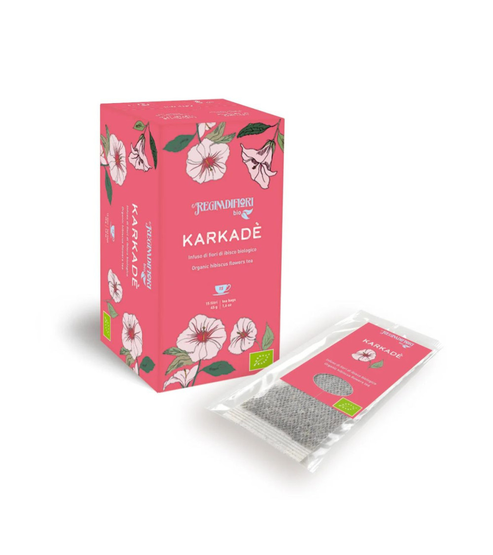 Infuso Mono Erba Fiori D Ibisco Bio 15 filtri Infuso Mono Erba Fiori D Ibisco Bio 15 filtri