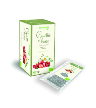 Tisana Casetta Del Bosco Camomilla e Frutti Rossi Bio 15 Filtri