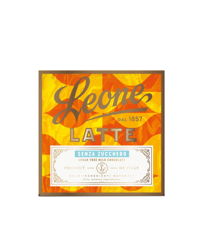 Tavoletta Leone Cioccolato Al Latte Senza Zuccheri 70G