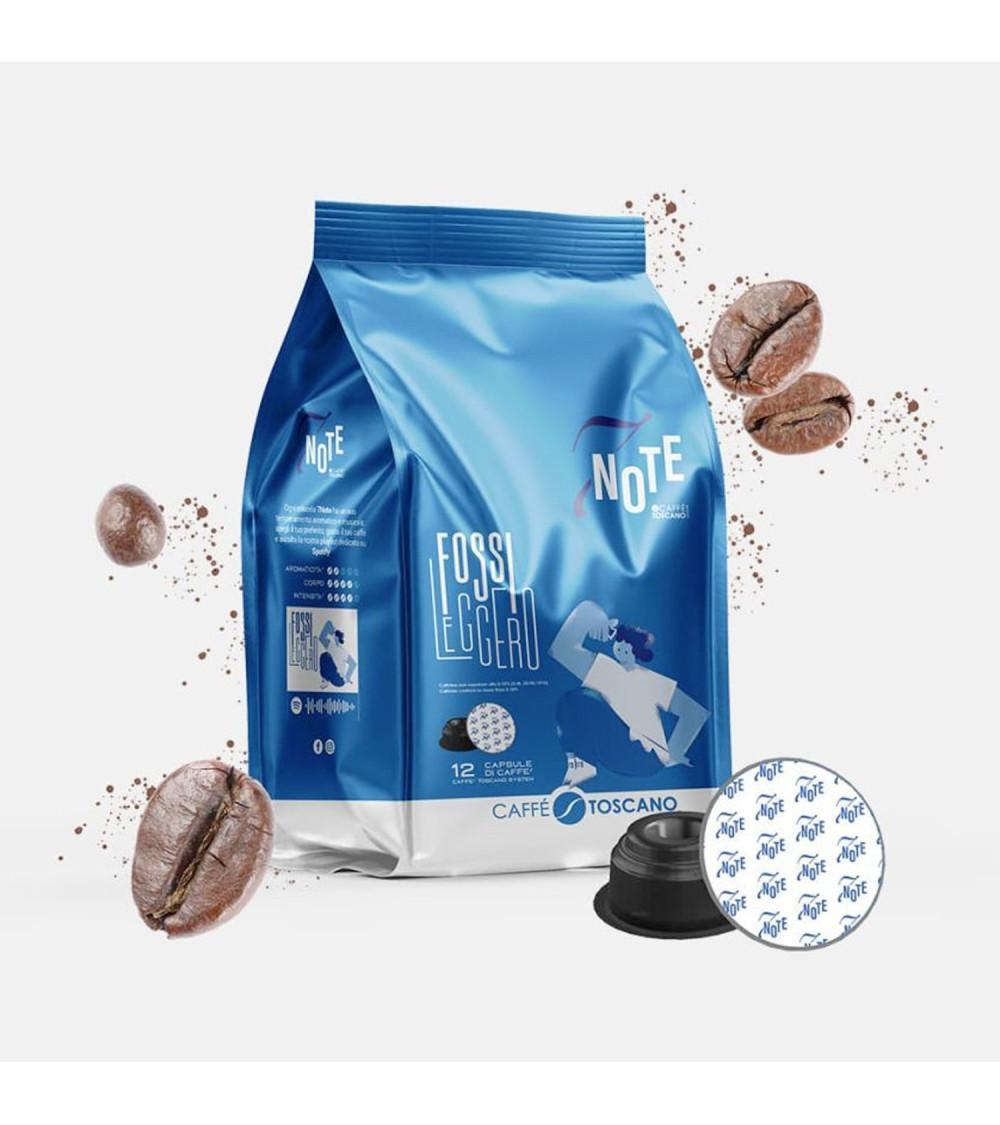 7Note Fossi Leggero/Blu Decaffeinato 12 cps 7Note Fossi Leggero/Blu Decaffeinato 12 cps