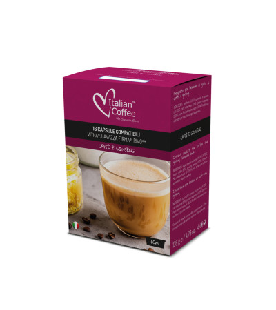 16 Capsule Compatibili Lavazza Firma Ginseng