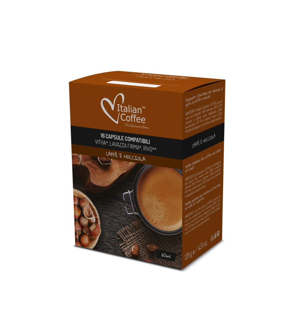 16 Capsule Compatibili Lavazza Firma Nocciola 16 Capsule Compatibili Lavazza Firma Nocciola