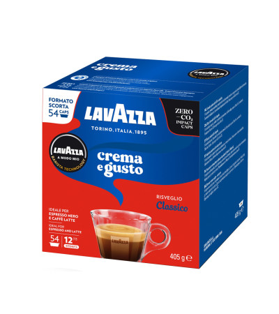 54 Capsule Lavazza A Modo Mio Qualità Crema & Gusto Intensità 12