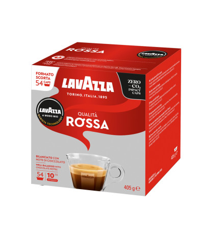 54 Capsule Lavazza A Modo Mio Qualità Rossa Intensità 10