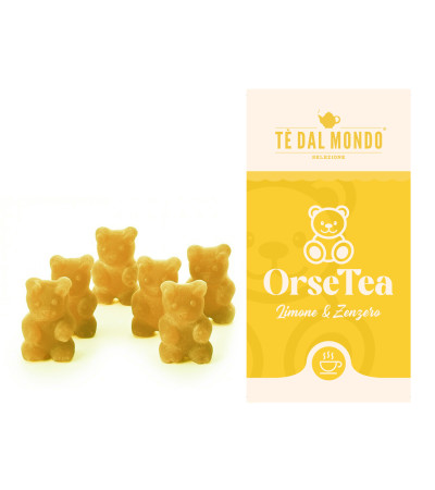 Tea Bears Orsetti Del Tè  Limone & Zenzero  1 Kg + Etichette