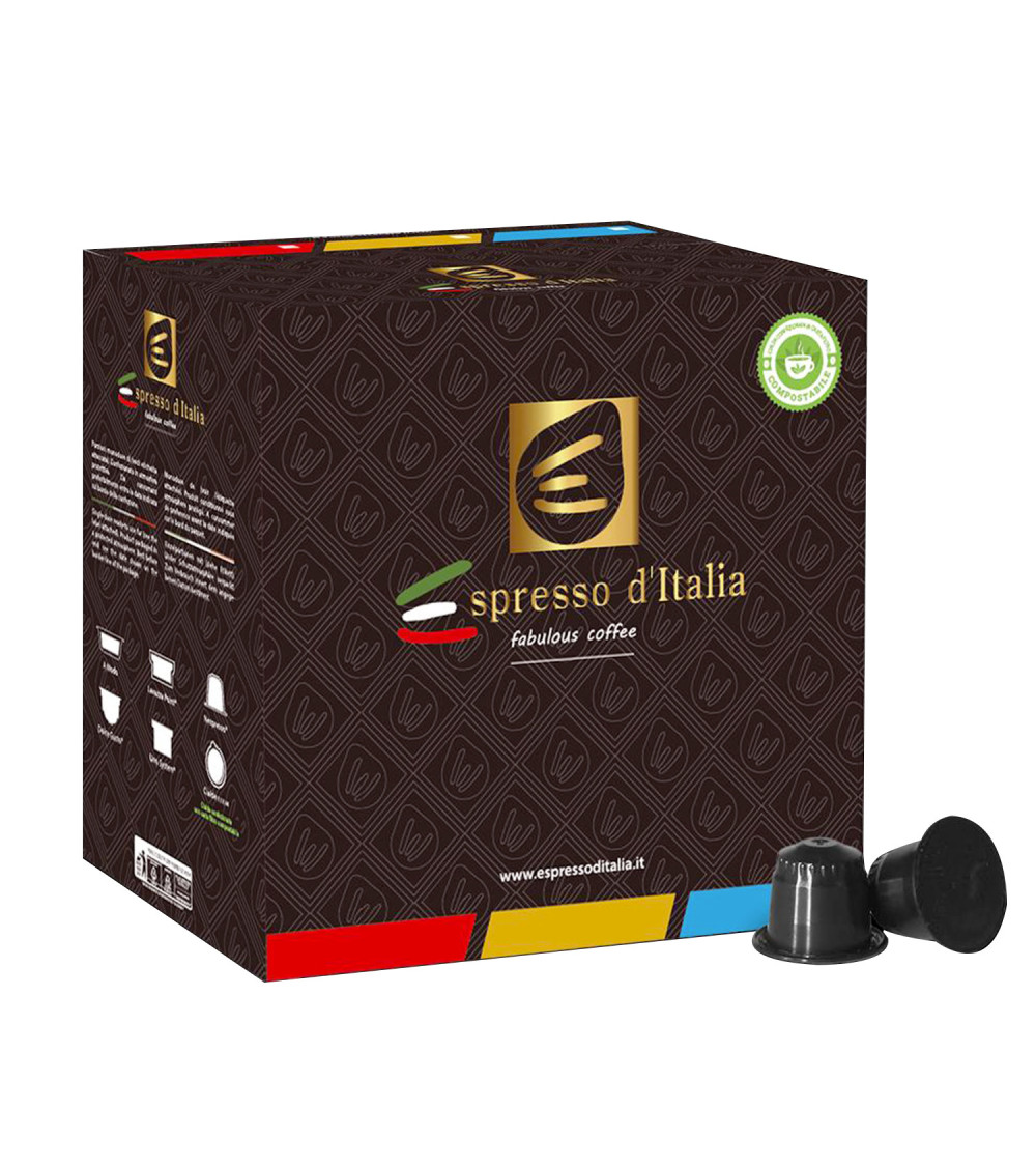 50 Capsule Nespresso Espresso D'Italia Gran Bar Arabica Premium 50 Capsule Nespresso Espresso D'Italia Gran Bar Arabica Premium