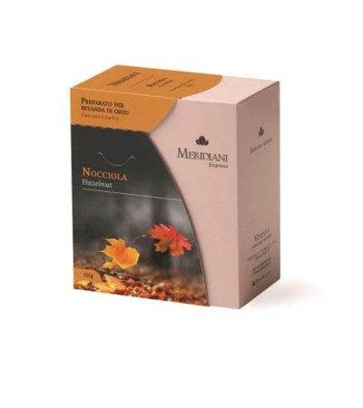 Astuccio Meridiani 125 Gr Orzo Macinato Per Moka Gusto Nocciola