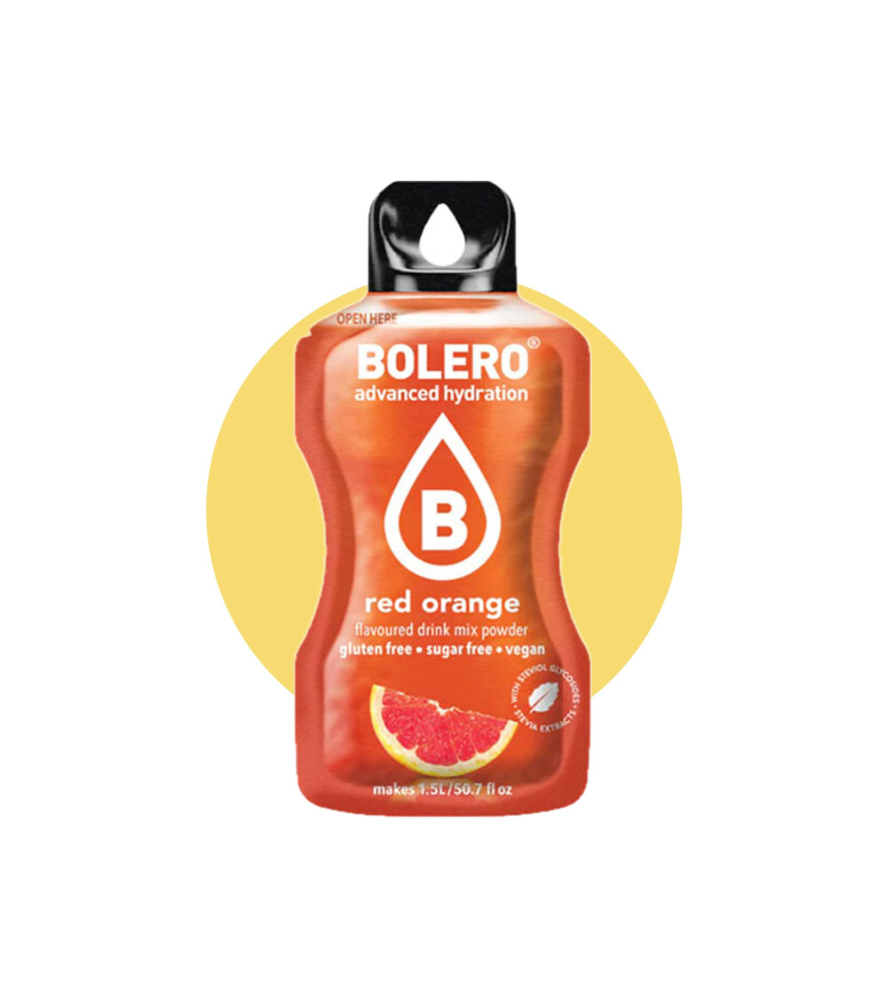 Bolero Drinks Red Orange 12 Bustine da 9 gr Bolero Drinks Red Orange 12 Bustine da 9 gr