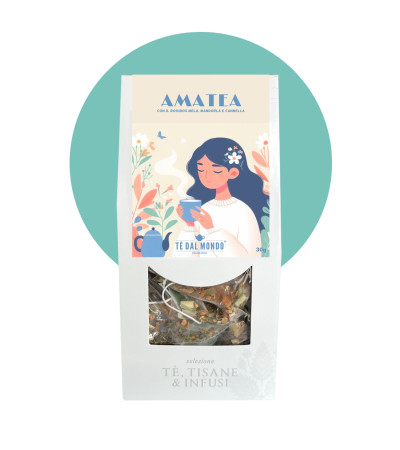 Amatea 12 Piramidi In Astuccio C/Finestra Rooibos Mela,Mandorla Cann