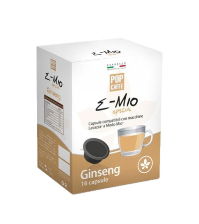 Pop Caffè 16 Capsule A Modo Mio E-Mio Ginseng