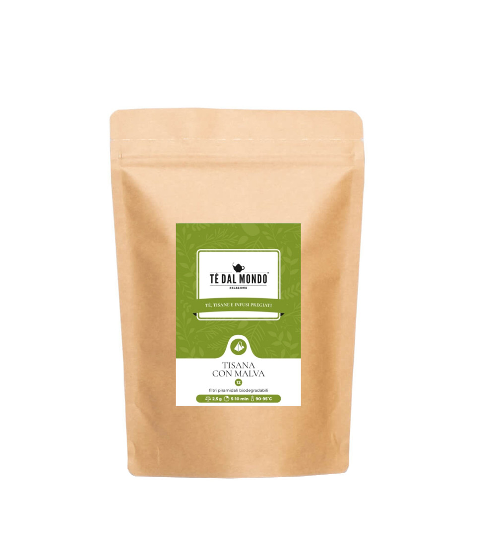 100 Piramidali Tisana Con Malva In Doypack Refill 2.5Gr 100 Piramidali Tisana Con Malva In Doypack Refill 2.5Gr