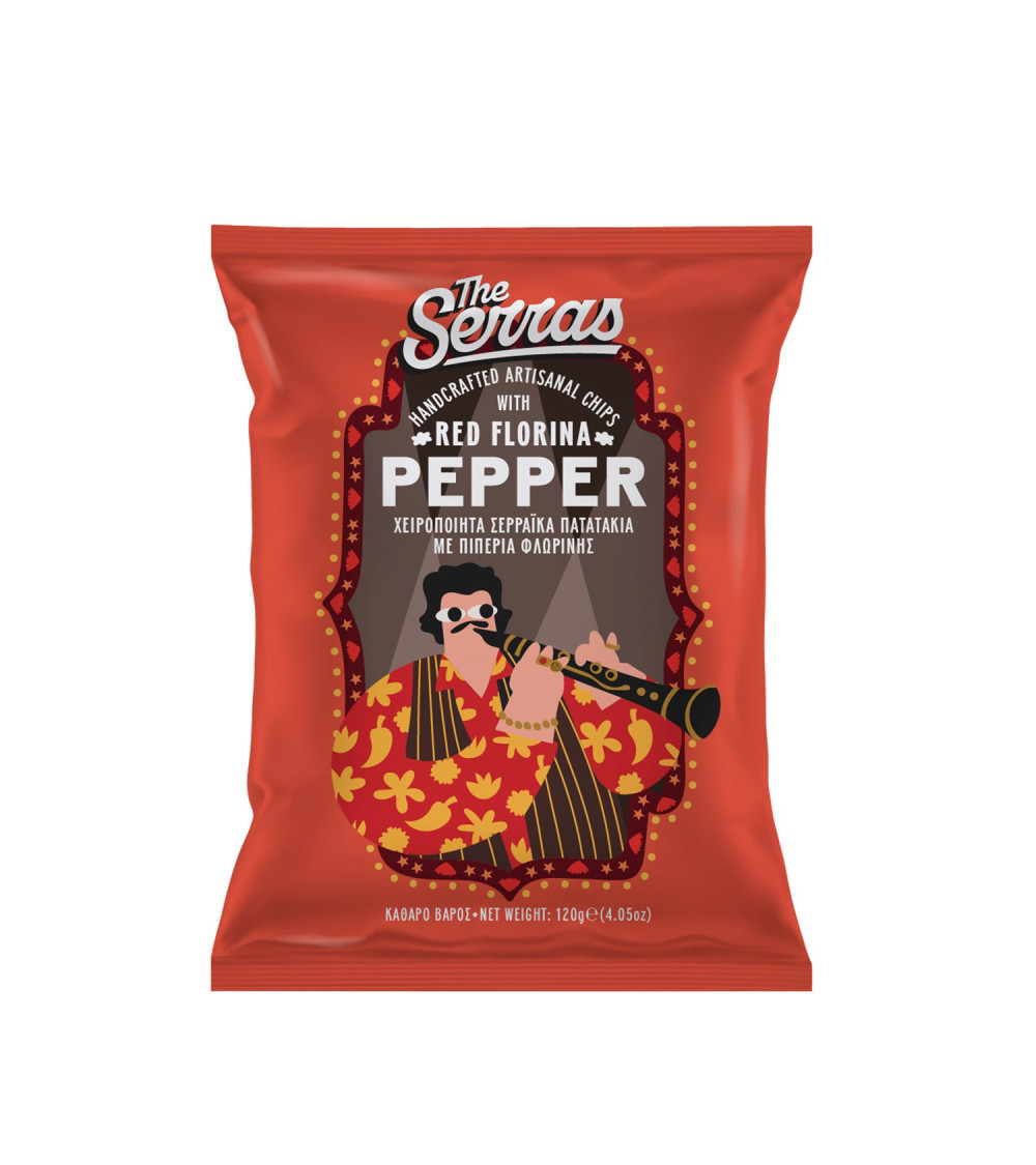 Serras Patatine Artigianali Al Peperoncino 120 gr