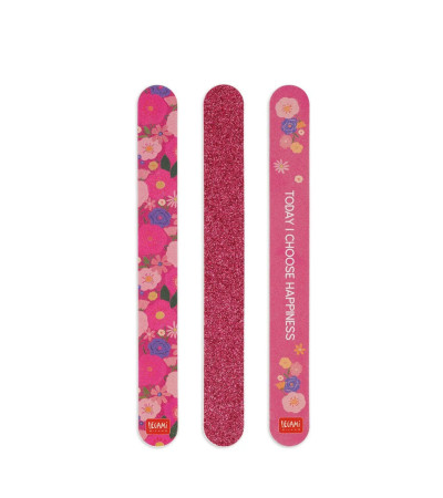 Set di 3 Lime per Unghie - Nails Before Males - Flowers