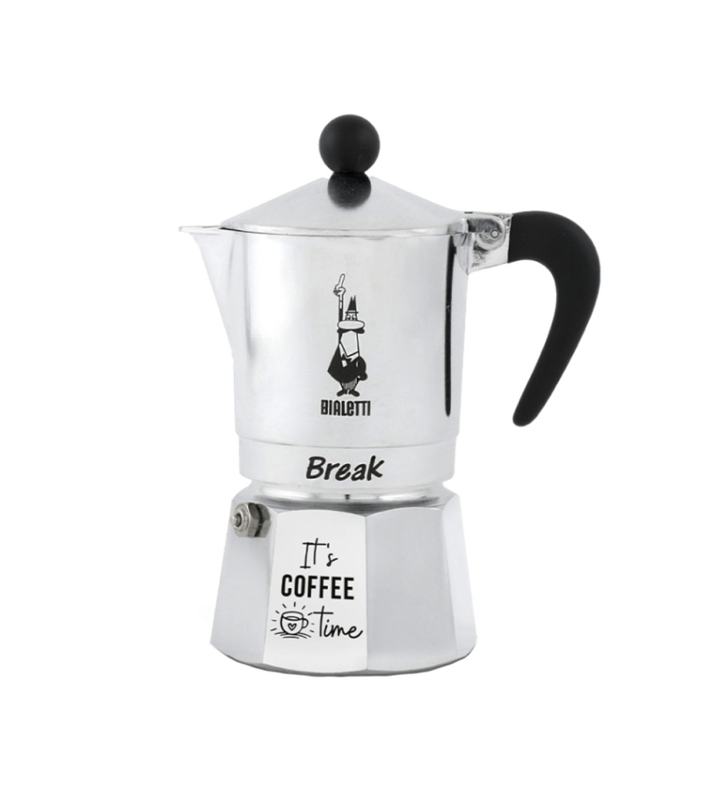 Moka Bialetti Break 3 Tazze Coffee Time A Moka Bialetti Break 3 Tazze Coffee Time A