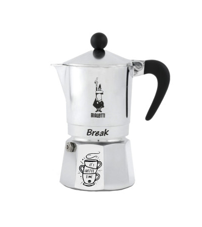 Moka Bialetti Break 3 Tazze Coffee Time B