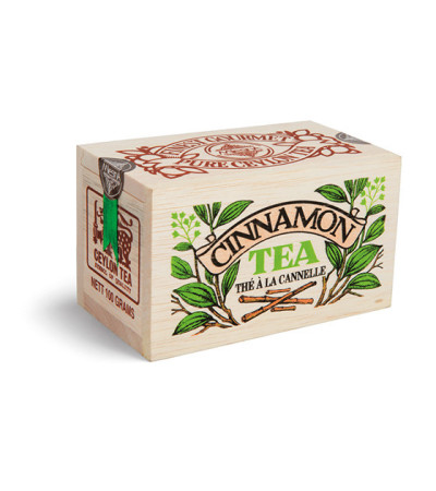 Mlesna Scatola in Legno Tè In Foglia Alla Cannella 100 gr