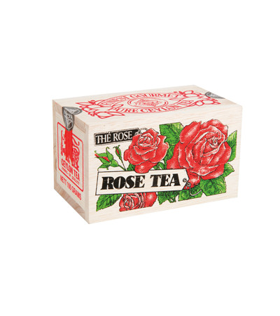 Mlesna Scatola in Legno Tè In Foglia Alla Rosa 100 gr