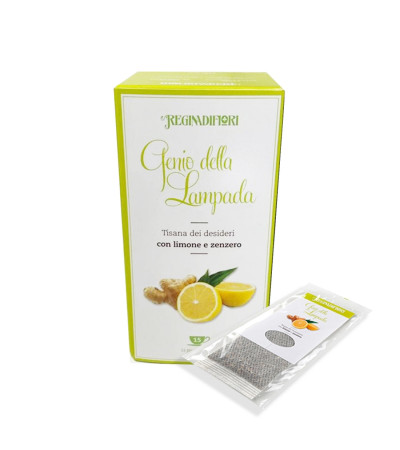Tisana Genio Della Lampada Limone & Zenzero 15 filtri