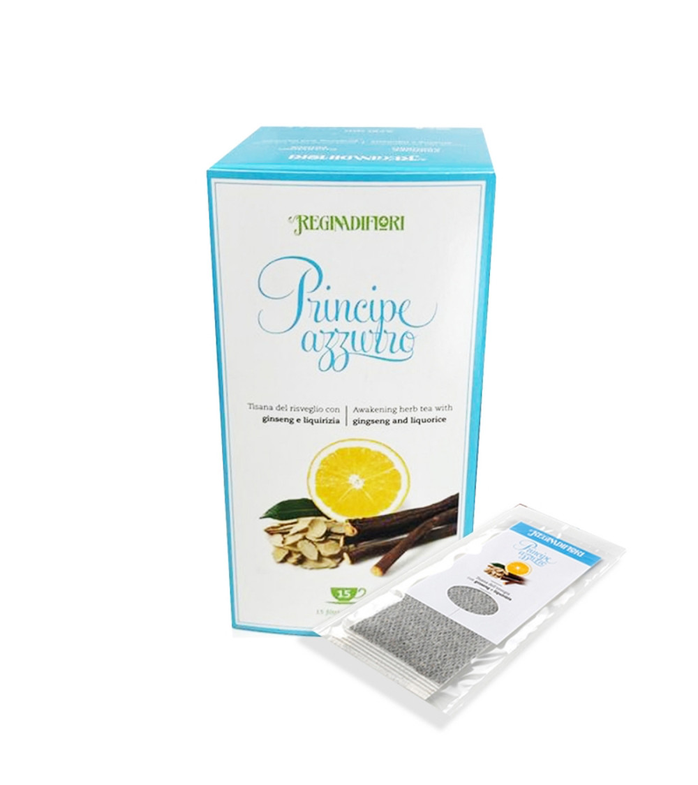 Tisana Principe Azzurro Ginseng & Liquiria 15 filtri Tisana Principe Azzurro Ginseng & Liquiria 15 filtri