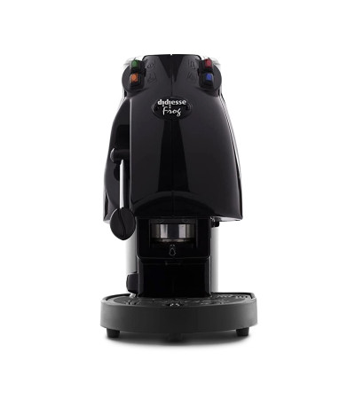 Macchina da caffè Frog nera, con omaggio