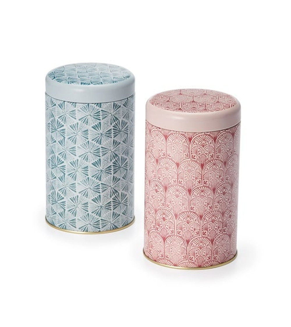 Barattolo Porta Tè 150 gr Boho 2 Fantasie Assortite Barattolo Porta Tè 150 gr Boho 2 Fantasie Assortite
