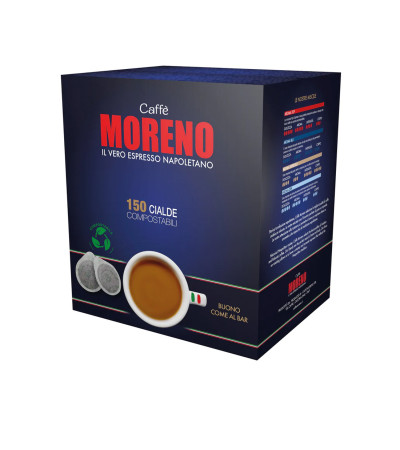 Caffè Moreno 150 Cialde miscela Aroma Espresso