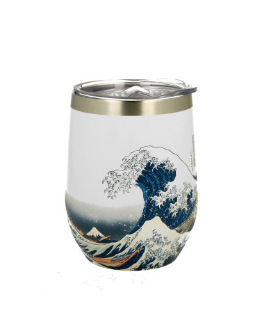 Bicchiere Termico Onda Hokusai 6H Caldo BPA Free 350 Ml