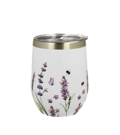 Bicchiere Termico Lavanda 24H Caldo BPA Free 350 Ml