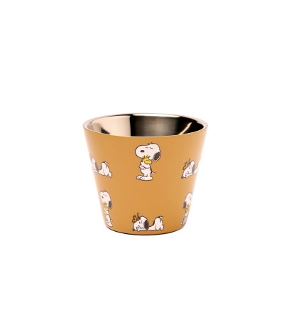 Quy Cup Tazzina Espresso Acciao Inox Snoopy Love 90ml