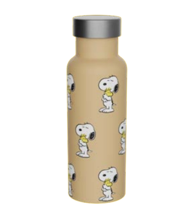 Quy Cup Bottiglia Termica Snoopy Woodstock 3D 500ml 24H Freddo