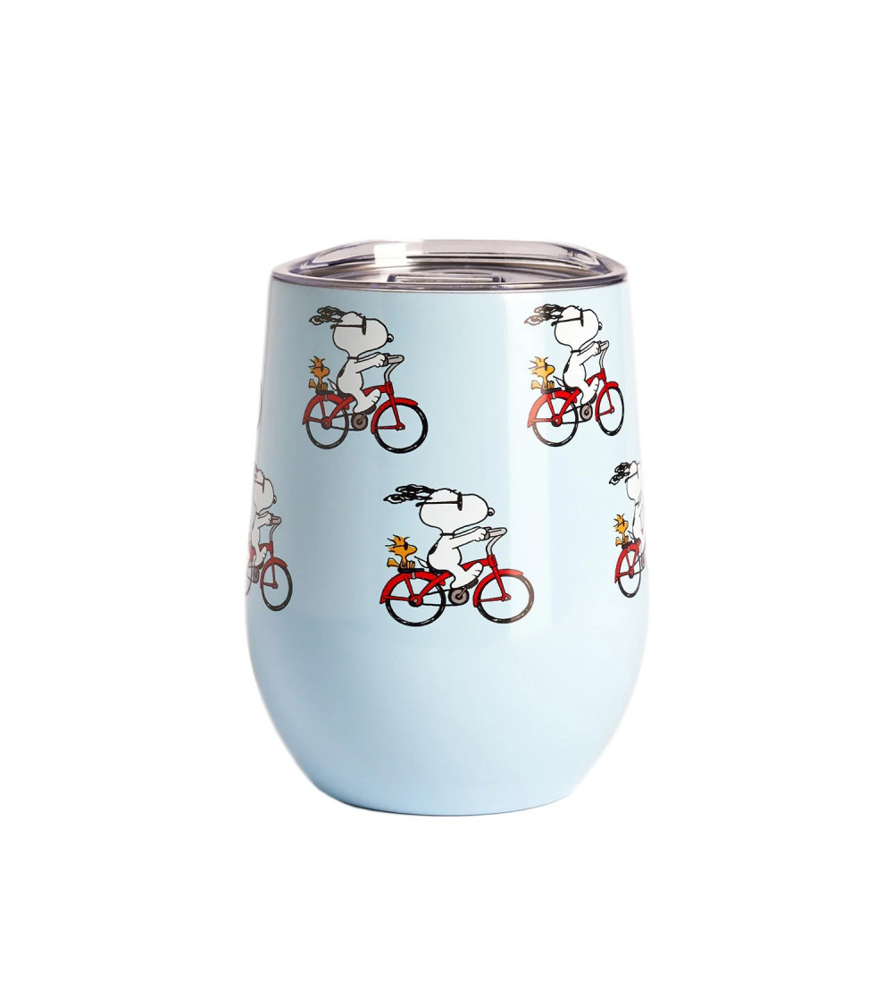 Quy Cup Bicchiere Termico Snoopy Bici (12h Freddo) 300ml Quy Cup Bicchiere Termico Snoopy Bici (12h Freddo) 300ml
