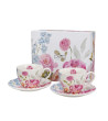 Set 2 Mugs  June  Collezione Fiori Classici in Gift Box 270ml