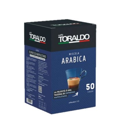 Caffè Toraldo 50 Cialde miscela Arabica