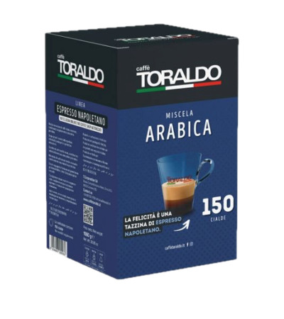 Caffè Toraldo 150 Cialde miscela Arabica