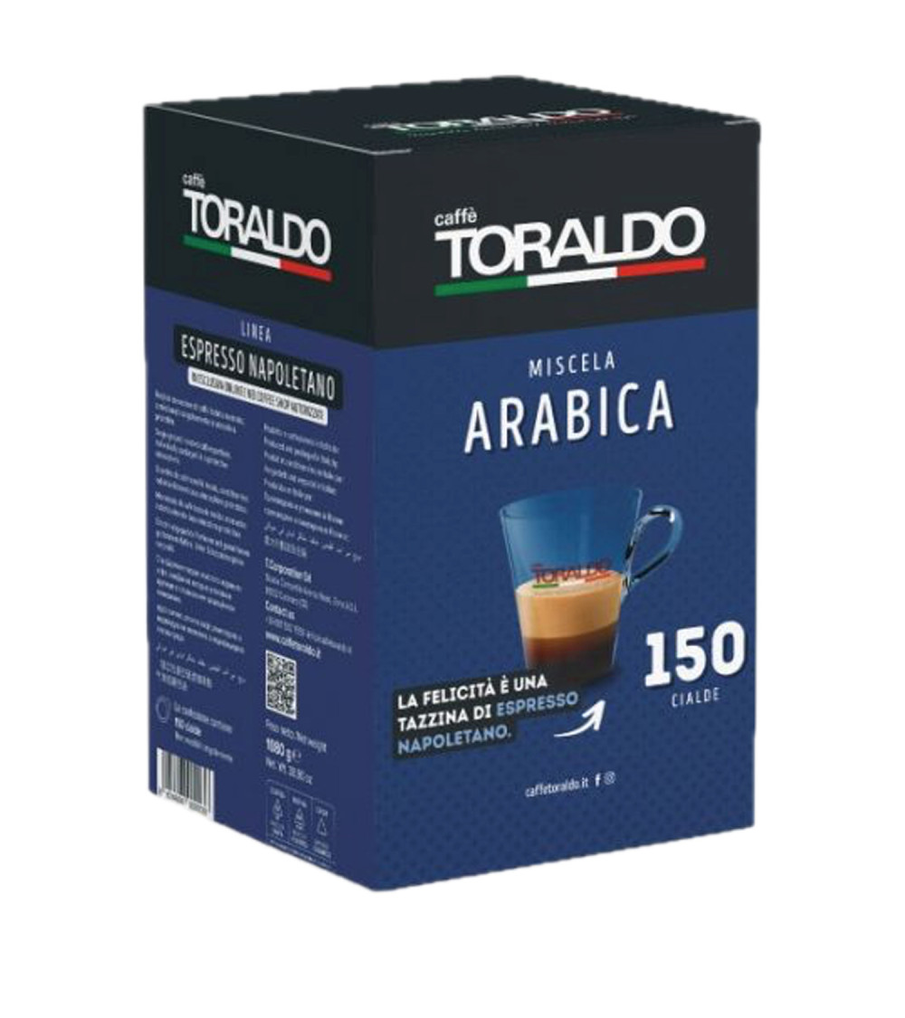 Caffè Toraldo 150 Cialde miscela Arabica Caffè Toraldo 150 Cialde miscela Arabica