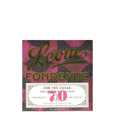 Leone Tavoletta  Cioccolato Fondente 70% Gluten Free