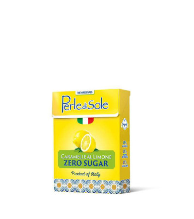 Perle di Sole Caramelle Senza Zucchero Tascabili gusto Limone 40gr