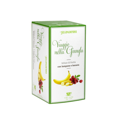 Infuso Viaggio Nella Giungla Lampone & Banana 15 filtri