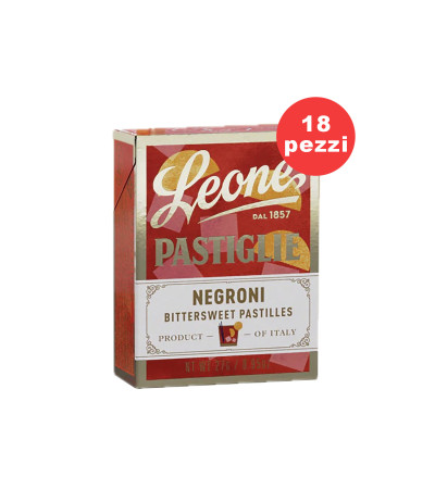 Espositore Pastiglie Leone Negroni da 18 scatoline 27gr