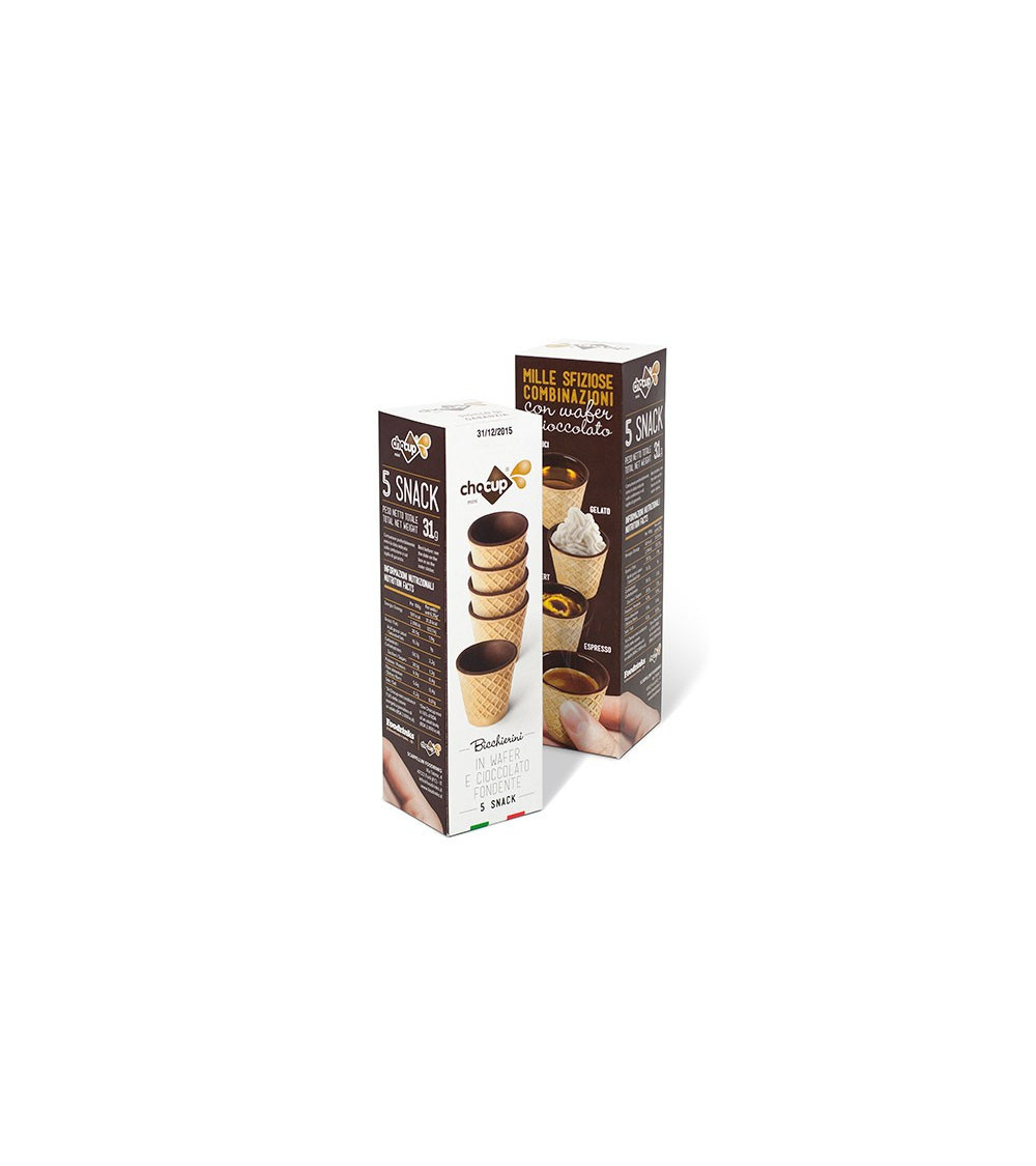 Chocup di Wafer e Cioccolato Fondente Chocup di Wafer e Cioccolato Fondente