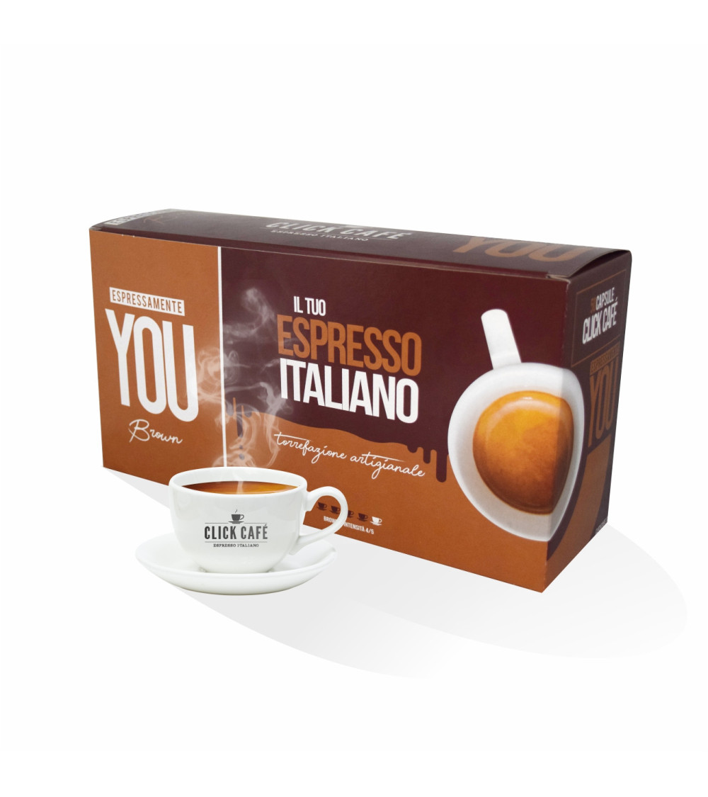 Capsule Espressamente You Compatibili Nespresso Miscela Brown Capsule Espressamente You Compatibili Nespresso Miscela Brown