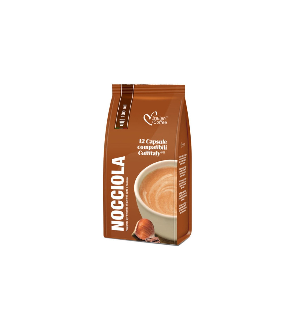 SACCHETTO 12 CAPSULE TE' NOCCIOLA COMPATIBILI CAFFITALY SACCHETTO 12 CAPSULE TE' NOCCIOLA COMPATIBILI CAFFITALY