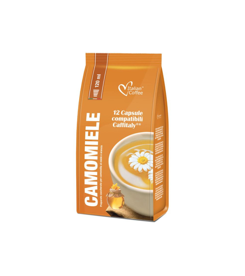 SACCHETTO 12 CAPSULE CAMOMILLA E MIELE COMPATIBILI CAFFITALY SACCHETTO 12 CAPSULE CAMOMILLA E MIELE COMPATIBILI CAFFITALY